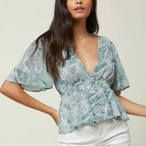 O'Neill Wes Palm Top - Washed Spruce